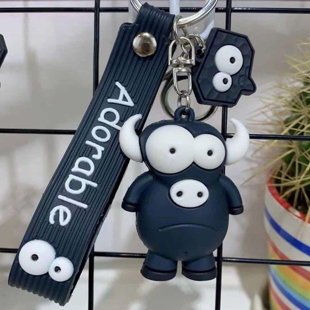LANFY Móc Khóa Hình Sư Tử Hoạt Hình Handmade Dành Cho Nữ