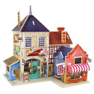 Mô hình gỗ Robotime - England Ye Olde Shoppe F132