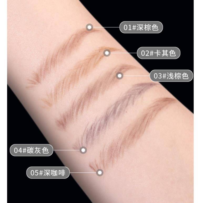 (Hàng Mới Về) Bút Chì Kẻ Mày Xixi Eyebrow Pencil Kẹo Ngọt thiết kế hai đầu chống thấm nước và mồ hôi không phai màu cao cấp | BigBuy360 - bigbuy360.vn
