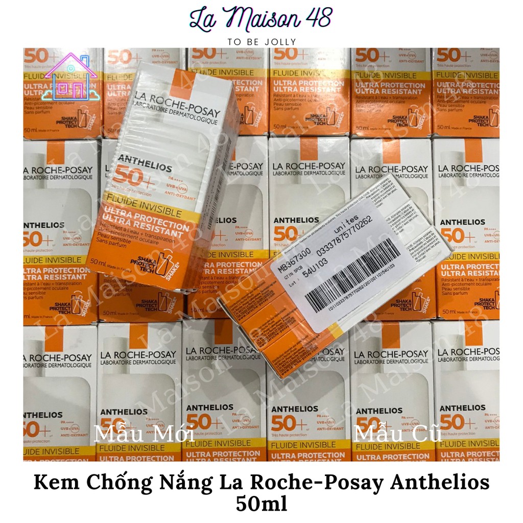 Kem Chống Nắng La Roche Posay Anthelios Shaka Fluide Invisible Spf50+