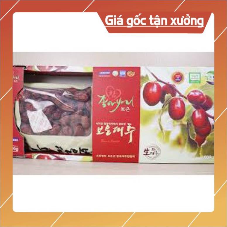 [SAN] [CHỈ BÁN LOẠI 1 TO CHUẨN HÀN] TÁO ĐỎ BOEUN JUJUBE HÀN QUỐC FULL BOX 1KG [QUÀ TẶNG SIÊU Ý NGHĨA CHO NGƯỜI THÂN] .