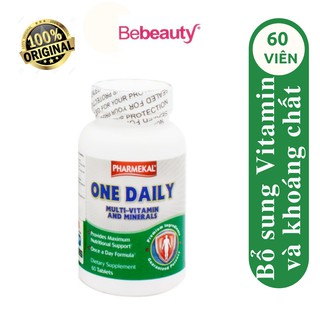 Thực Phẩm Chức Năng Bổ Sung Vitamin Và Khoáng Chất Pharmekal One Daily Multivitamin And Mineral 60 Viên