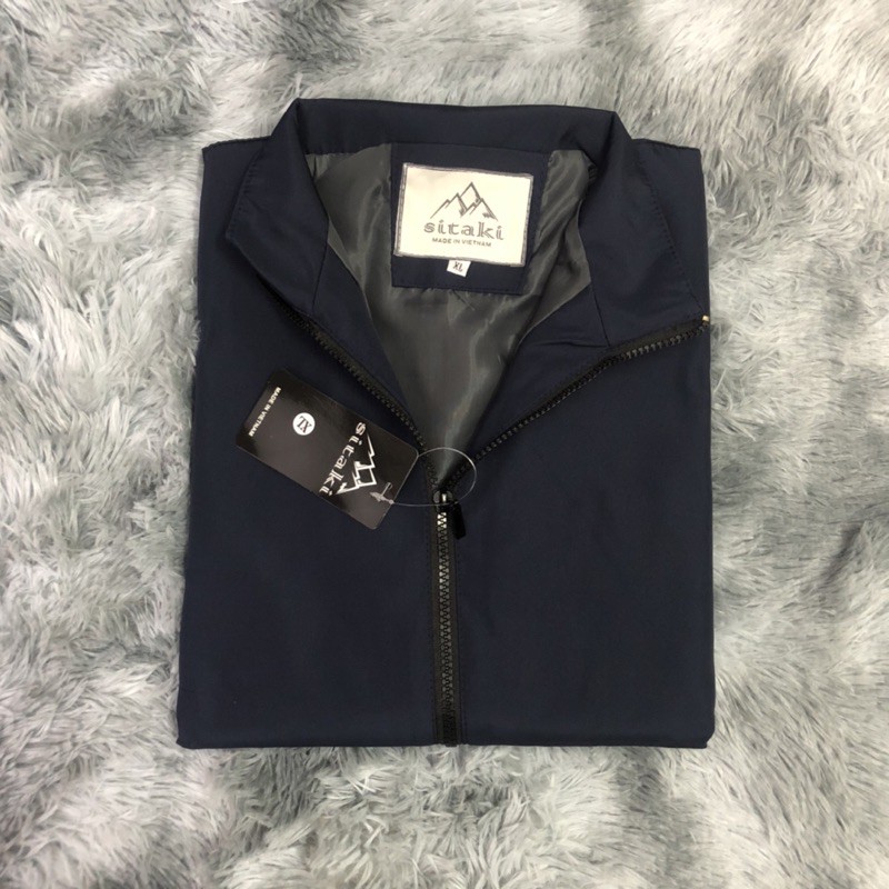 ÁO KHOÁC DÙ NAM PHỐI KHÓA TAY