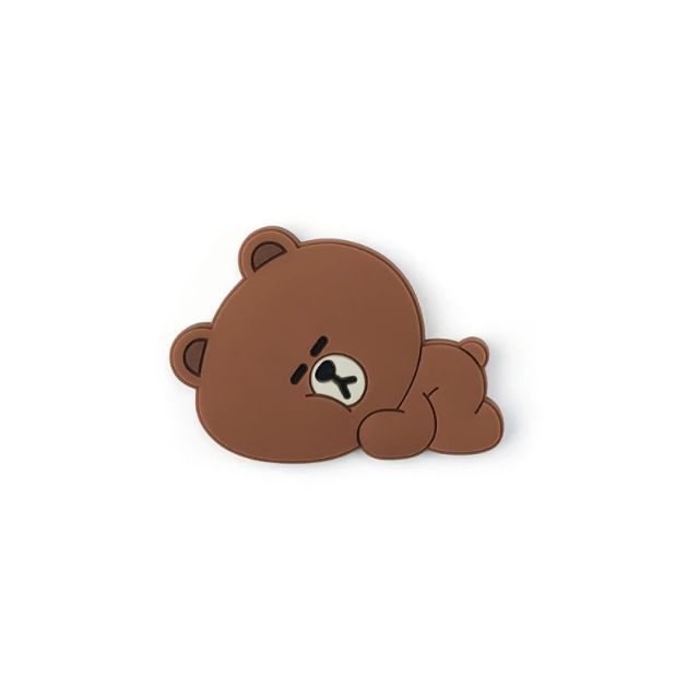 (COMBO 3 CÁI) Nam Châm Hít Trang Trí Tủ Lạnh Silicone LINE FRIENDS Cao Cấp