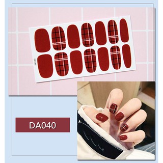 Miếng dán móng tay - Nail Wraps (14 miếng dán khô)