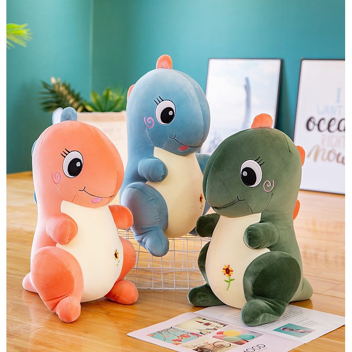 Gấu bông khủng long béo 30 cm siêu xinh