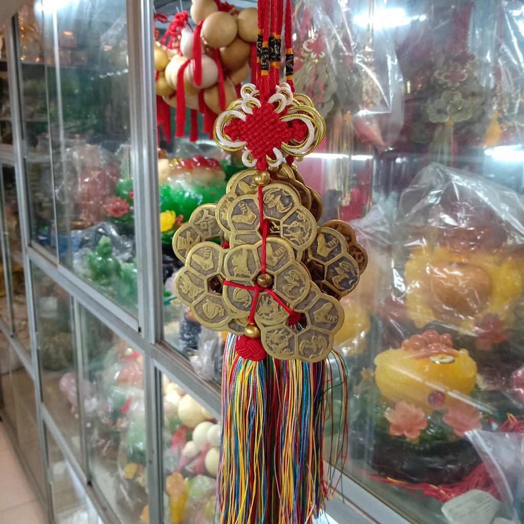 Ngũ Phúc Hoa Mai - Dây 5 Đồng Hoa Mai Chiêu Tài, Hóa Giải Sát Khí