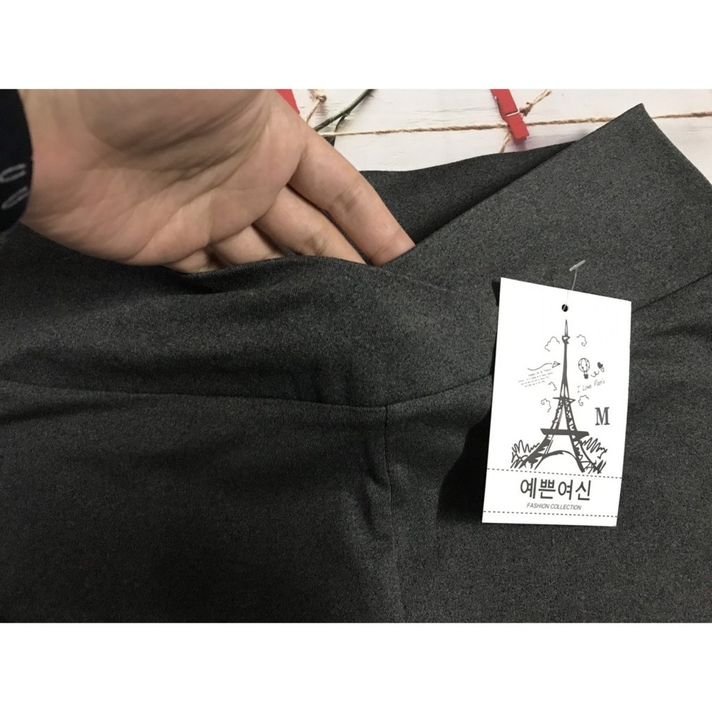 Quần bầu lửng legging Chicmom có đạp bụng, chun chỉnh bụng, chất mềm mịn, co giãn tốt