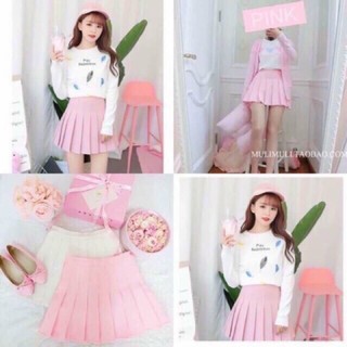 Váy xếp ly kiểu có quần lót trong