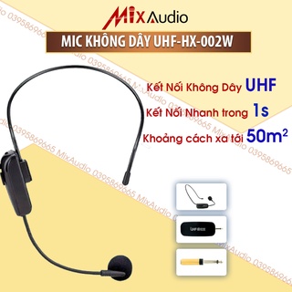 Mic không dây cao cấp NK100 sử dụng sóng UHF kết hợp với loa kéo, loa trợ giảng, amly, soudncard.... [BẢO HÀNH 6 THÁNG]