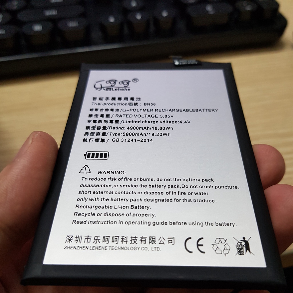 Pin xiaomi BN56 chính hãng Lehehe dành cho Redmi 9A/9C/XIAOMI POCO M2PRO