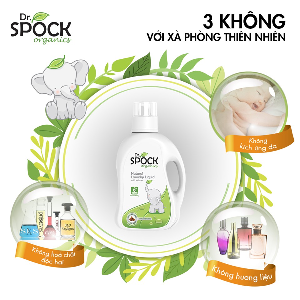 Combo giá shock 1 giặt xả cho trẻ sơ sinh +1 nước rửa bát + 1 nước rửa tay - ảnh sản phẩm 7