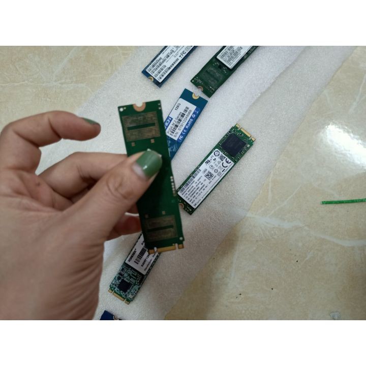 ổ cứng ssd m2sata chuẩn 2280, Hàng tháo máy nhiều hãng giao ngẫu nhiên.