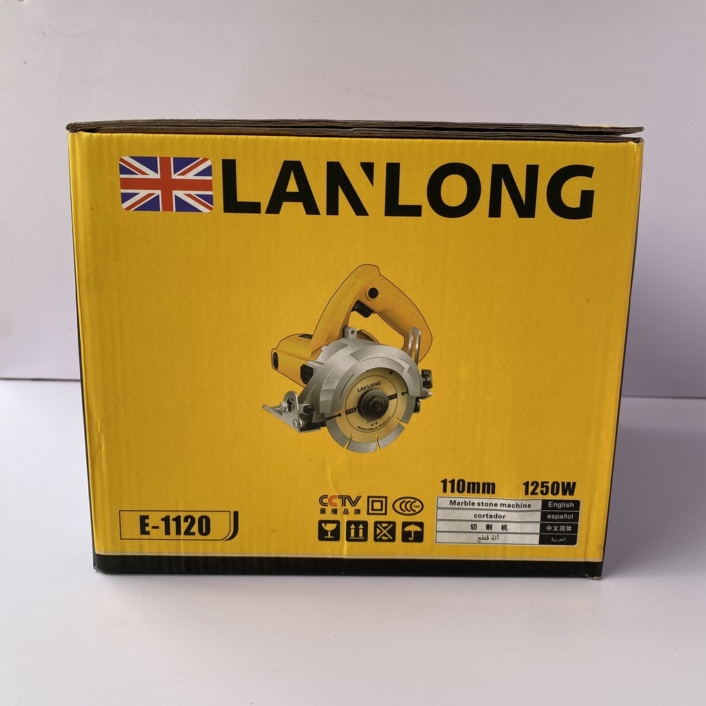 [CHÍNH HÃNG] Máy cắt gạch cầm tay LanLong 1250W bảo hành 6 tháng