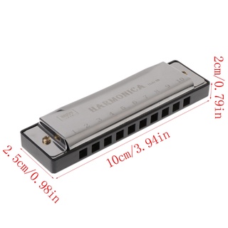 Kèn harmonica 10 phím có hợp đựng độc đáo