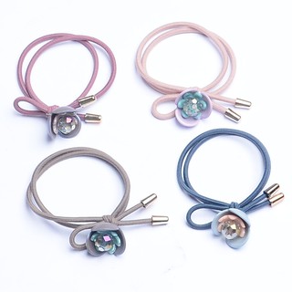 SET 2 CÁI CỘT TÓC 2 HOA MAI CỘT 2 HOA CHÂU