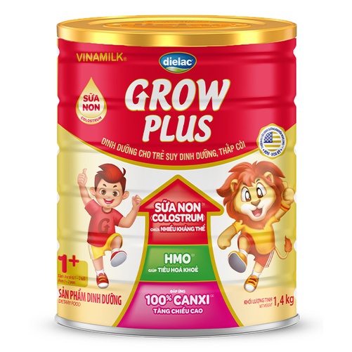Sữa Bột Dielac Grow Plus 1+ 1,4kg