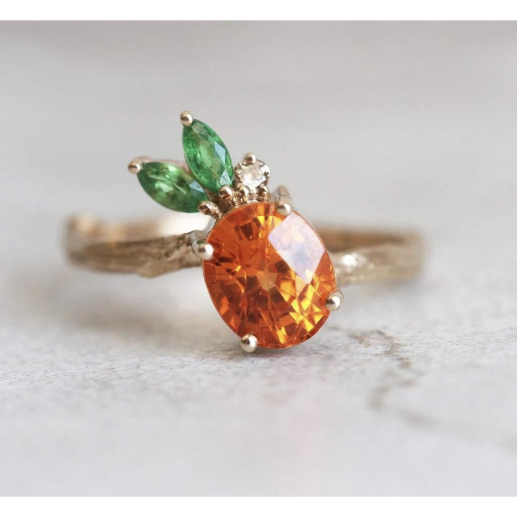 Mới Vòng Tay Mạ Vàng Hình Quả Dứa Đính Đá Zircon Sáng Tạo