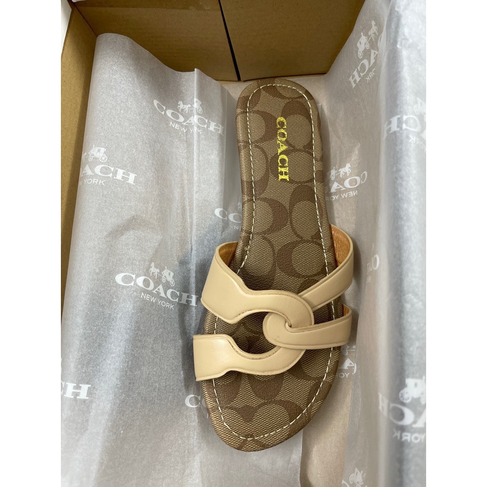 Dép Coach Women's Essie Leather