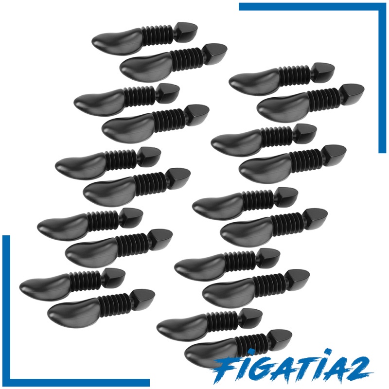 [FIGATIA2] 10 Pairs Men\'s Plastic Spring Shoe Tree Stretcher Shaper Keeper Holder Fold