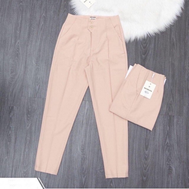 Quần baggy 2 cúc lệch đẹp _ mã 168