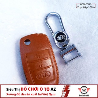 Bao Da Bọc Chìa Khóa Xe Ô Tô Kia Moning khóa cơ