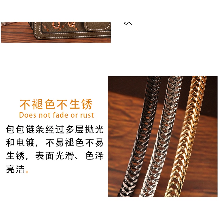 Dây Xích Đeo Túi Xách Bằng Kim Loại Cao Cấp Thời Trang Mới
