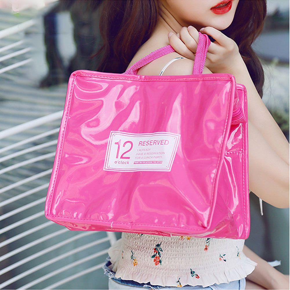 ♕YEW♕ Portable Makeup Bags Toiletry Wash Bags Cosmetic Bags New Storage Picnic Bento Bag Shopping Organizer Pouch/Multicolor