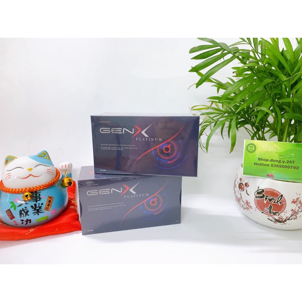 ✅ Gen x Platinum chính hãng, tăng cường sinh lý nam kéo dài thời gian quan hệ