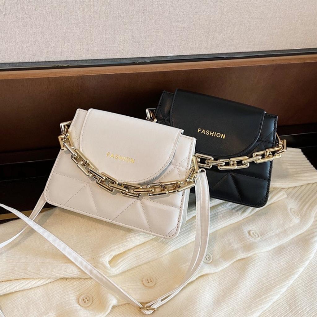 Túi xách nữ đeo chéo kẹp nách đeo vai thời trang cá tính giá rẻ dây xích to NAMI NM45