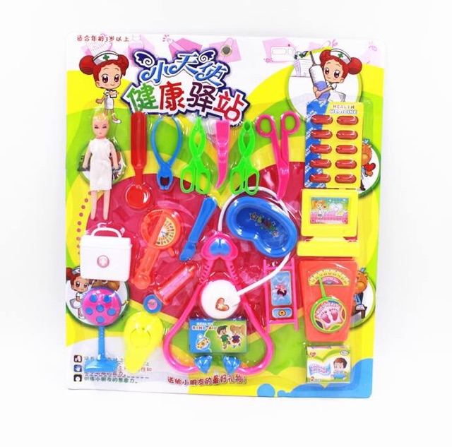 Bộ đồ chơi y tá dành cho bé
