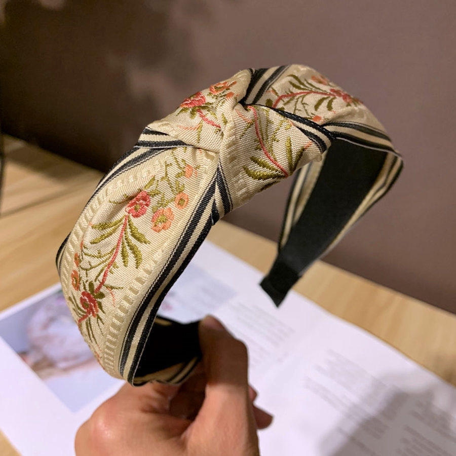 Băng Đô Cài Tóc Phong Cách Retro Hàn Quốc