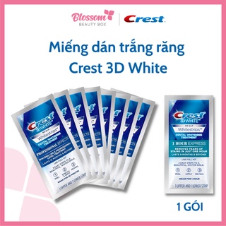 1 GÓI - Miếng dán trắng răng Crest 3D White CHÍNH HÃNG