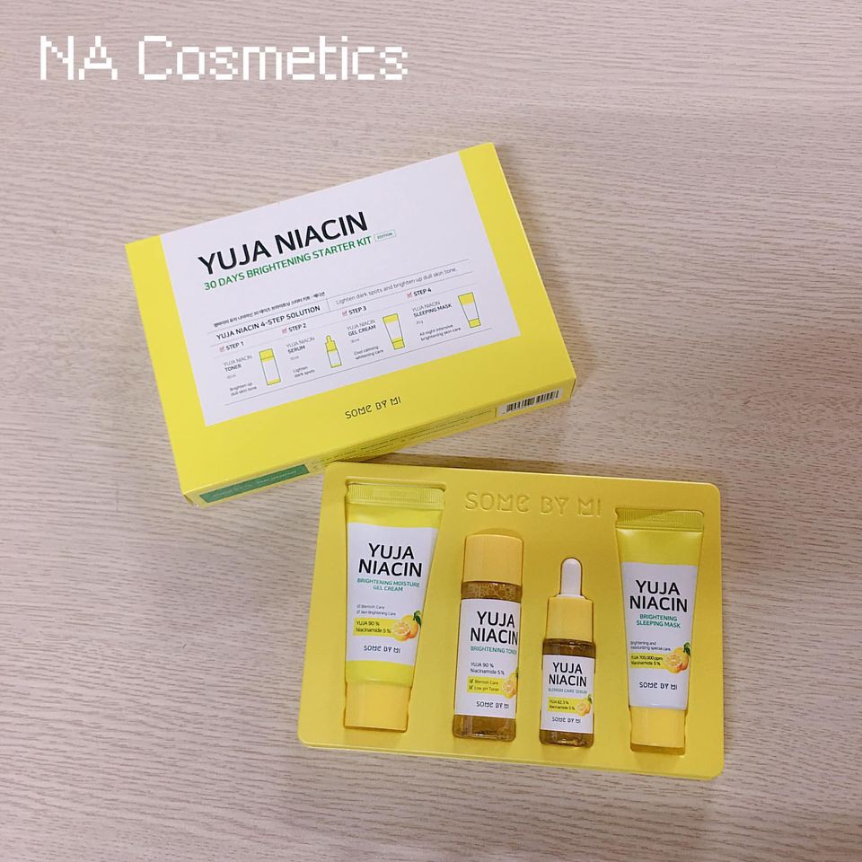 set dưỡng trắng SOME BY MI MINI YUJA NIACIN 30DAYS BRIGHTENING STARTED KIT (4MÓN)