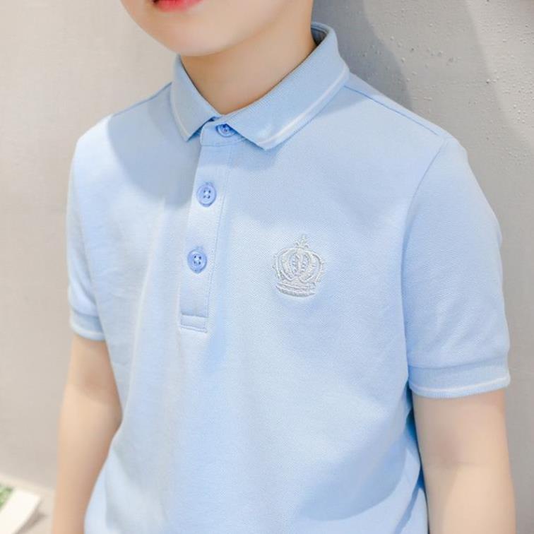 Áo polo cho bé trai size đại  ☑️ Áo thun polo big size 30kg 35kg 40kg