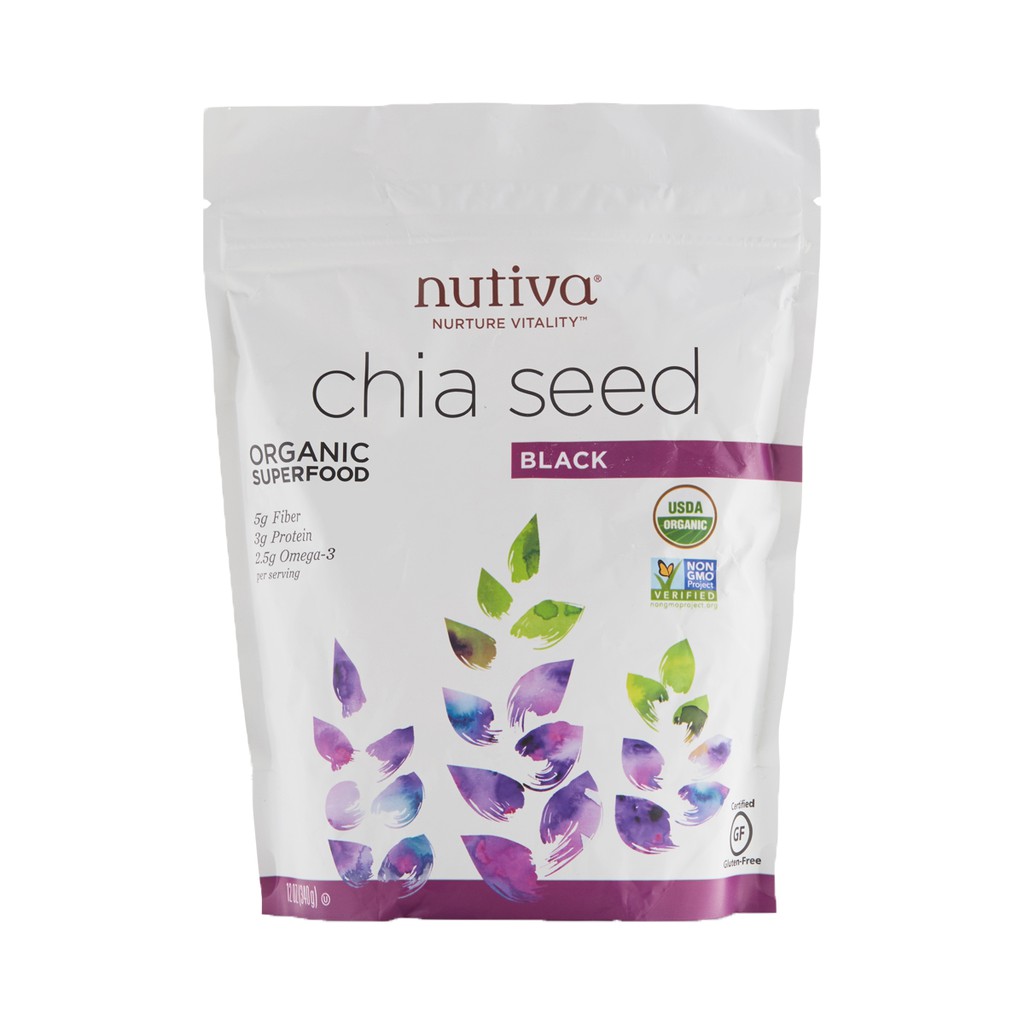 Hạt chia đen Nutiva nhập khẩu Mỹ túi 907g giúp giảm cân, bổ sung chất dinh dưỡng golovinshop | BigBuy360 - bigbuy360.vn