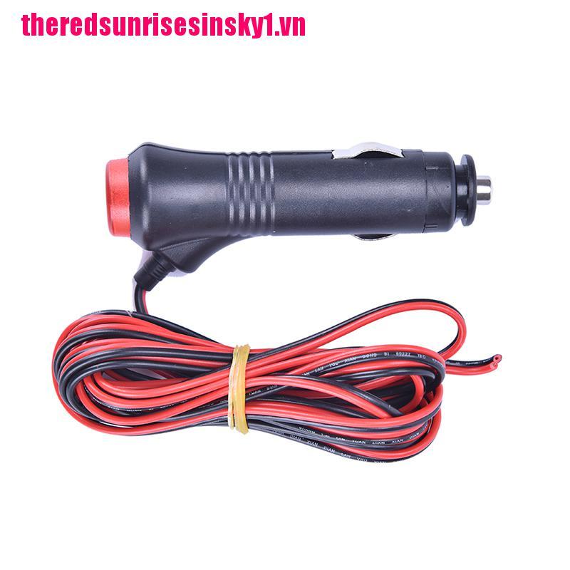 (3C) Tẩu Châm Thuốc Trên Ô Tô 1m 12v 24v Male