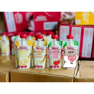 Váng sữa heinz custard Úc mẫu mới