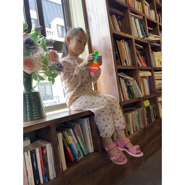 Bộ thu đông cho bé Dewkids, Đồ bộ cho bé vải tổ ong cao cấp