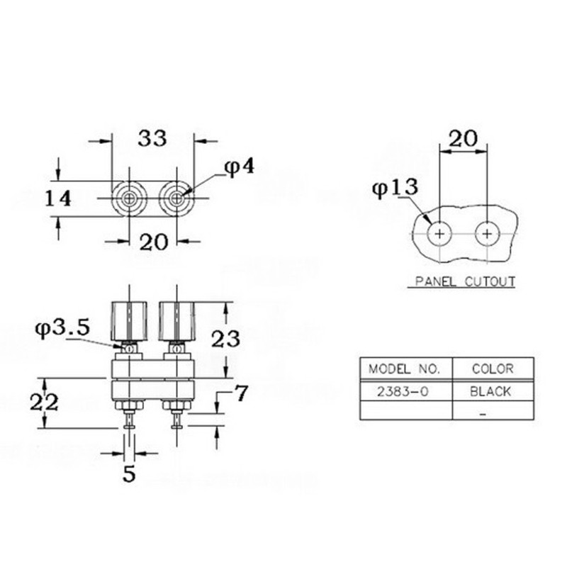 Giắc Cắm Bắp Chuối 3c 4mm Cho Loa Khuếch Đại Âm Thanh