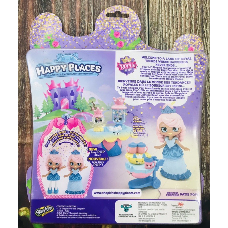 Set đồ chơi Shopkins Happy Place Royal Trends