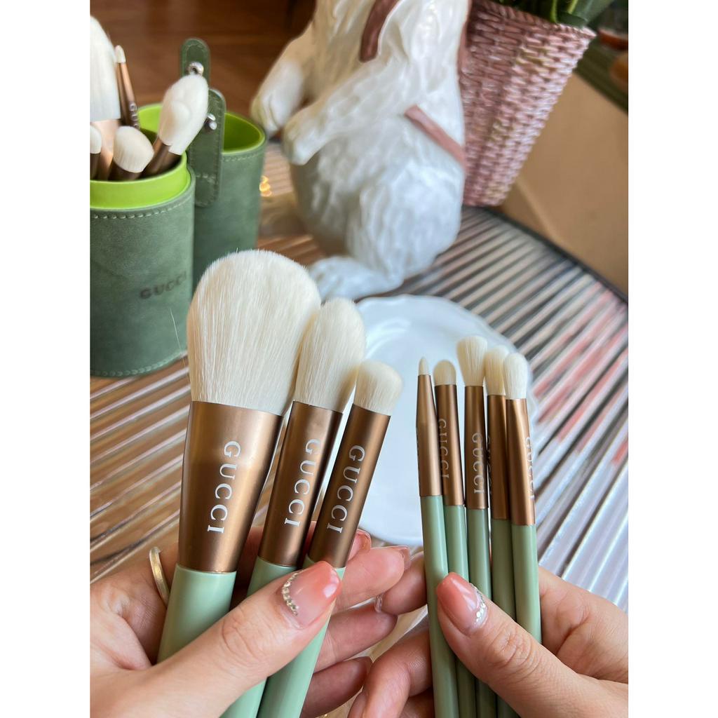 Set cọ trang điểm 𝐆𝐮𝐜𝐜𝐢 xanh