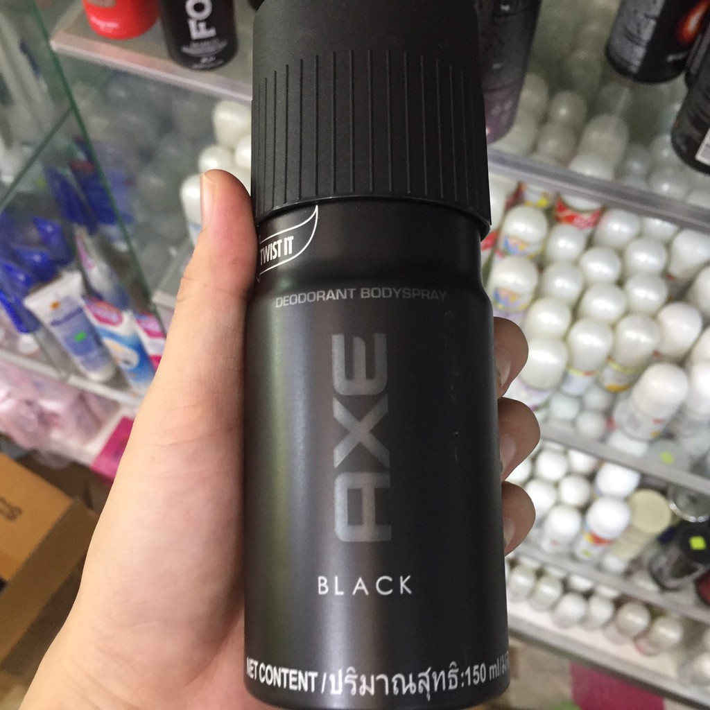Xịt Ngăn Mùi AXE Black 150ML THÁI LAN