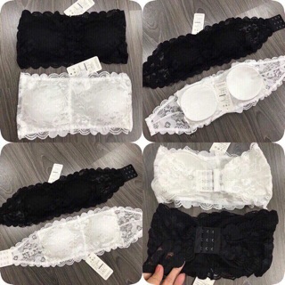 [chuyên sỉ] combo 2 áo bra ren cài móc (tặng kèm 2 dây trong)