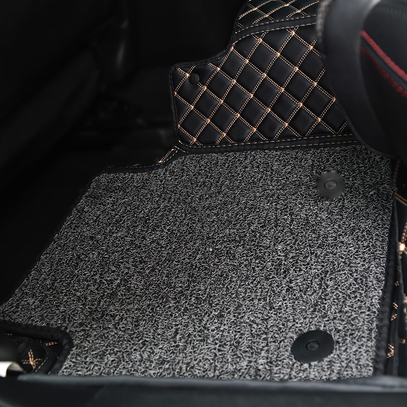 Thảm lót sàn 6D da cacbon cao cấp cho xe Mazda 3 2020-2023, Mazda CX30 không mùi, chống thấm nước tuyệt đối