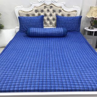BỘ DRAP THUN HÀN QUỐC Phối 2 màu GIÁ HẤP DẪN