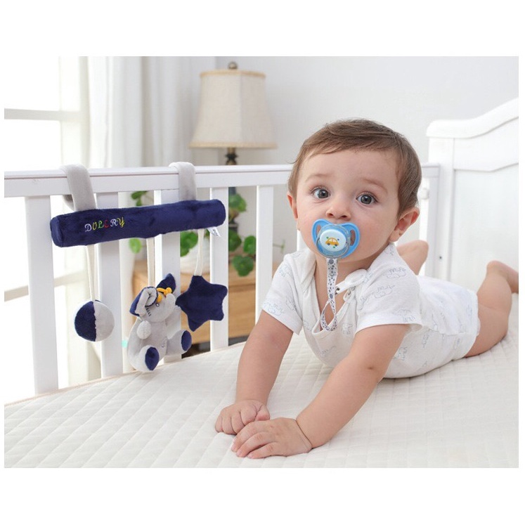 Đồ Chơi Lục Lạc, Đồ Chơi Thú Bông Treo Cũi, Nôi, Xe Đẩy Có Nhạc Mani &amp; Beby DD173
