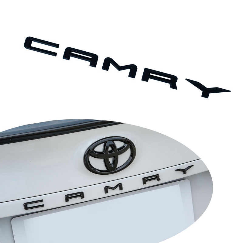 FENDER 1 Miếng Dán logo 3D Bằng ABS Trang Trí Đuôi Xe Hơi Camry