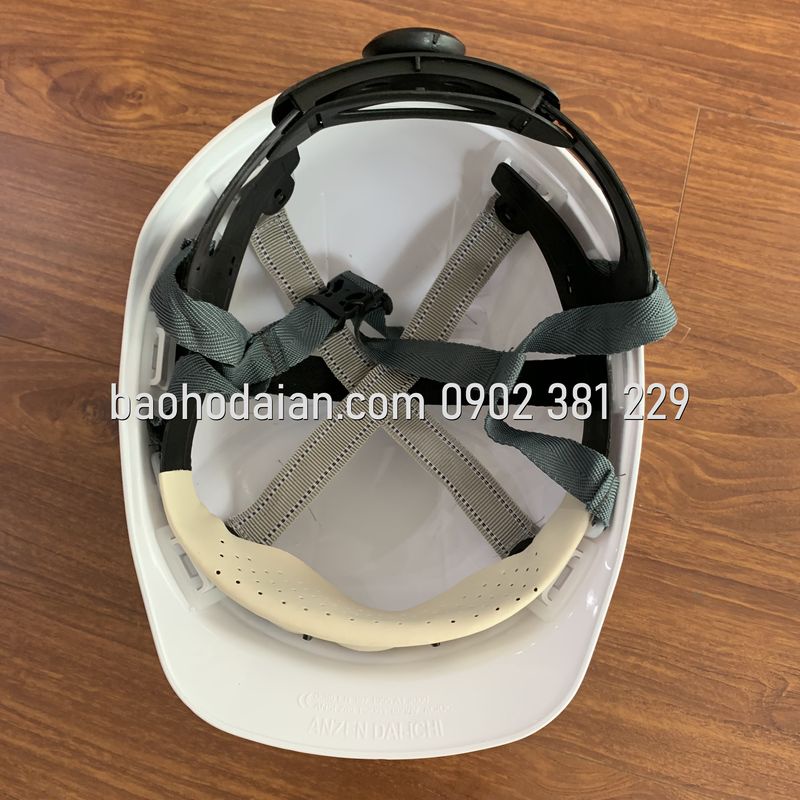 Nón bảo hộ lao động nhựa ABS có lỗ thông hơi N09