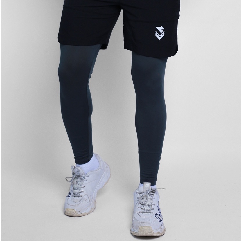 Quần legging nam Shamdi đồ tập gym giữ nhiệt nam co giãn 4 chiều vải - 990